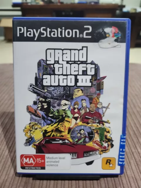 Platinum Grand Theft Auto III GTA 3 (PlayStation 2 PS2) SEALED & BRAND NEW