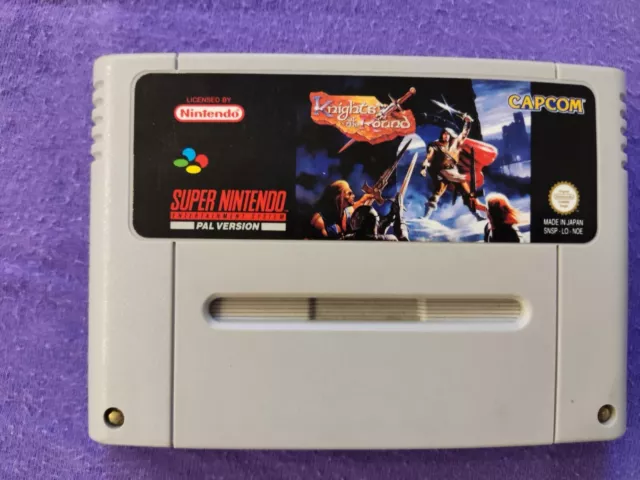 Knights of the Round SNES Super Nintendo Sammlungsauflösung TOP