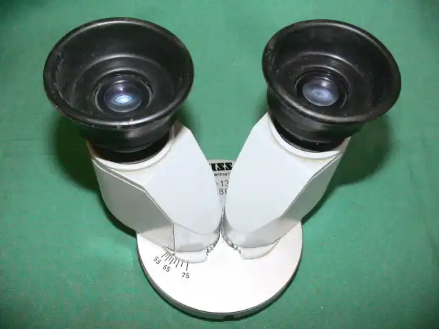BINOKULARTUBUS ZEISS OPMI Mikroskop Stereomicroscope BINOCULAR TUBE HEAD f:13/80 3