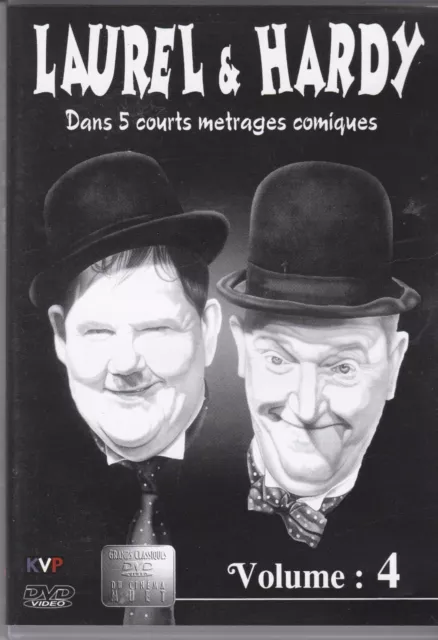 Dvd Laurel & Hardy Dans 5 Courts Metrages Comiques Volume 4