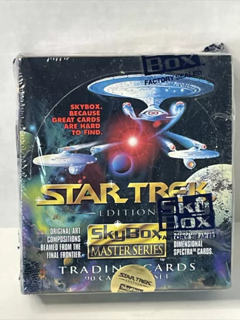 1993 Star Trek Skybox Master Series Edition FACTORY SEALED!