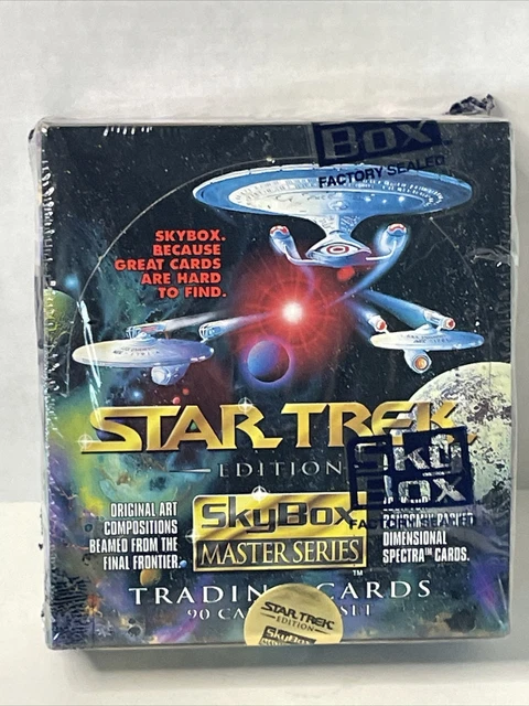 1993 Star Trek Skybox Master Series Edition FACTORY SEALED! 1993 Star Trek Skybox Master Series Edition FACTORY SEALED!
