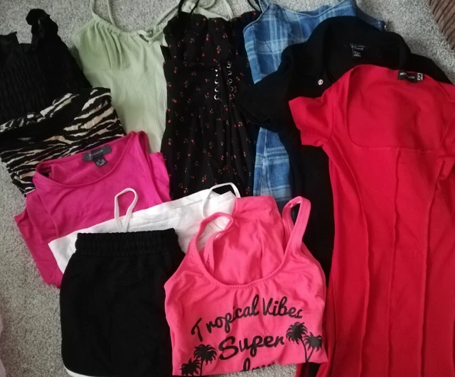 Abiti top jeans H&M Primark Newlook taglia 6 8 età 12/13