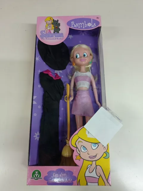 Bambola SABRINA VITA DA STREGA The animated Series Doll - 2002 Giochi Preziosi