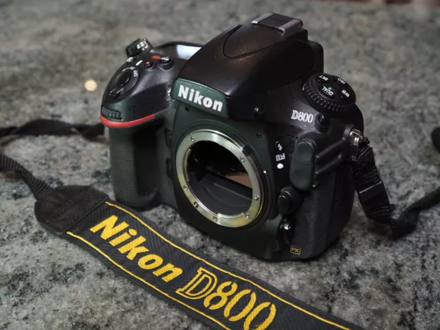 Nikon D800 36.3 MP Digital SLR Camera - body only, below 34500 shutter count, EC