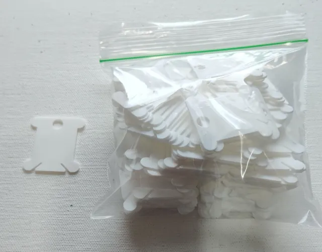 Bobinas de hilo dental de plástico para hilo de bordar DMC de más de 100 piezas