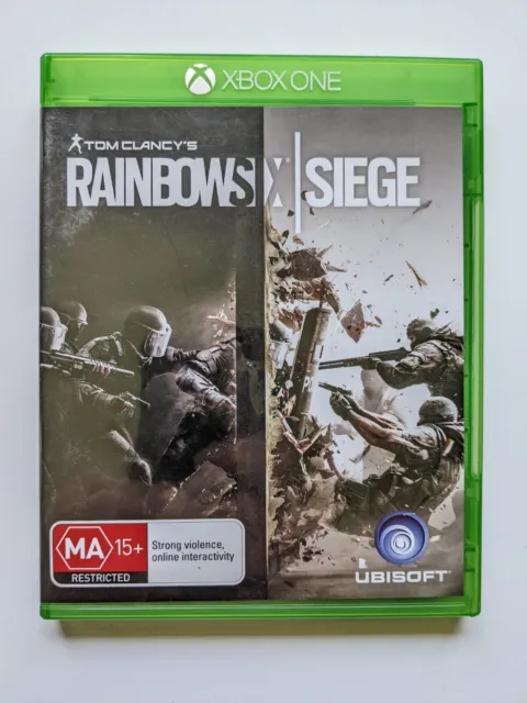 Tom Clancys Rainbow Six Siege Microsoft Xbox One PAL Game Shooter GC FREE POST