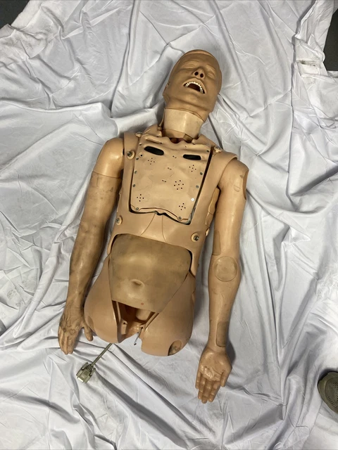LAERDAL NURSING ADULT BODY CPR INTUBATION AIRWAY MANIKIN 200-05050 Untested