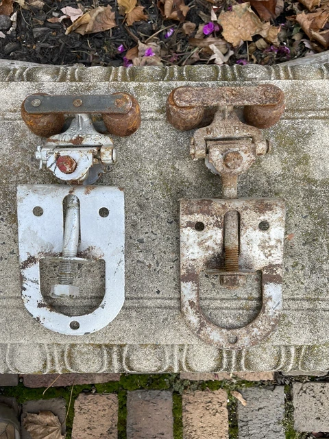 2- Vintage Myers Ashland Barn Door Sliding Hardware