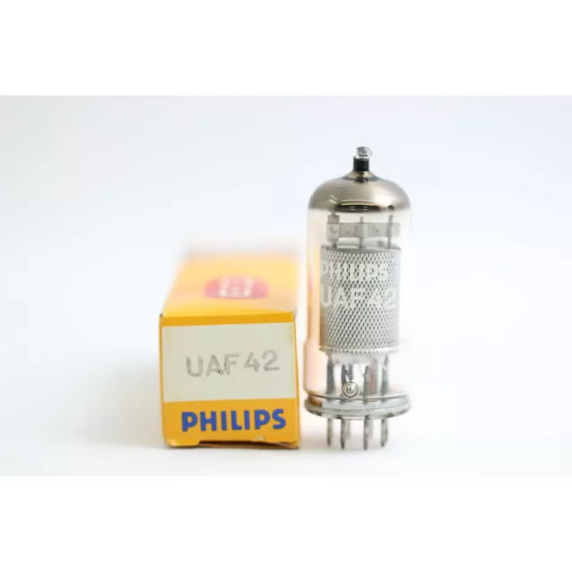 1 X Uaf42 Philips Tube. Nos/Nib. Rcb235