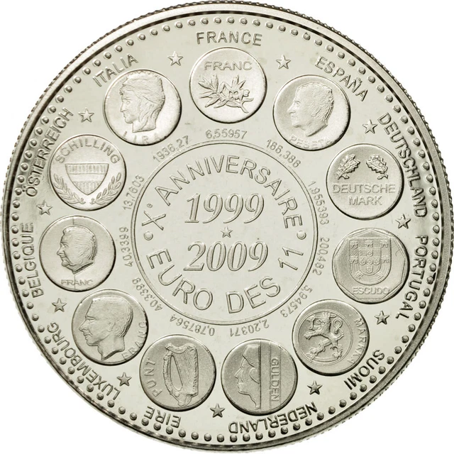 Médaille Commémorative En Argent D'Oman – 10ème Anniversaire Du Sultan Qaboos, 1980, Non Circulée