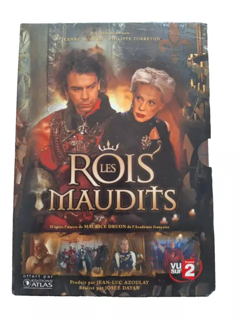 Coffret 3 Dvd Les Rois Maudits Jeanne Moreau Philippe Torreton Neuf Sous Blister