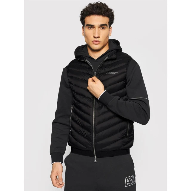 Gilet  Uomo Armani Exchange Nero 8Nzq52 Znw3Z 0217 Gilet