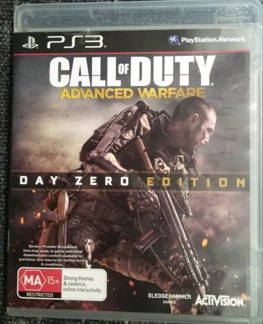 Jogo Call of Duty Advanced Warfare edição Day Zero - PS3 - Sebo dos Games -  10 anos!