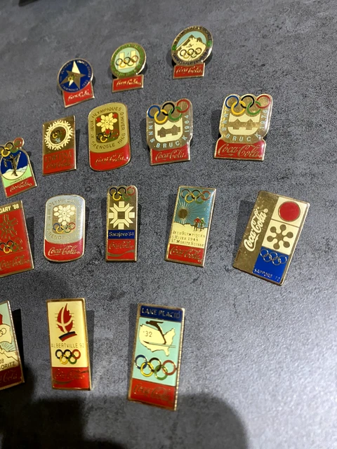Pin’s Coca-Cola JO 1948 St Moritz – Jeux Olympiques D’Hiver – Vintage