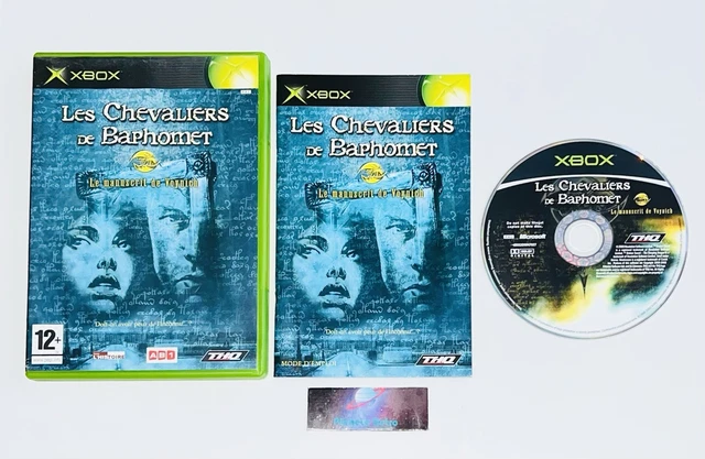 Les Chevaliers De Baphomet Sur PS2 - Avec Notice - Action Aventure PAL - Bon état