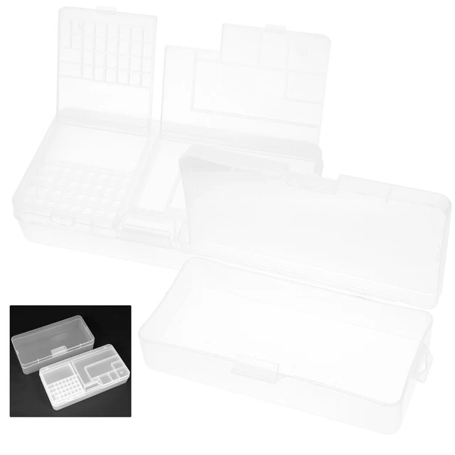 2 piezas caja de almacenamiento para herramientas 18.5X9.5X3.7CM Pp