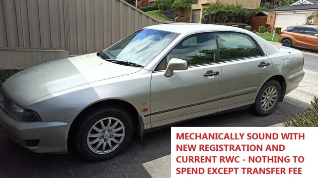 1999 Mitsubishi Magna Registered With Rwc V6 Engine Auto 1999 Mitsubishi Magna Registered With Rwc V6 Engine Auto