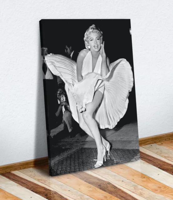 CANVAS WALL ART PRINT ARTWORK PHOTO Vintage Marilyn Monroe