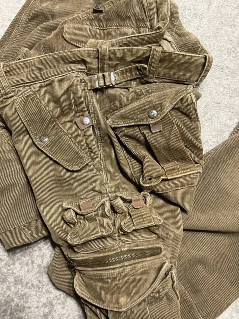 Polo Ralph Lauren Corduroy Cargo Pants RRL Military Utility