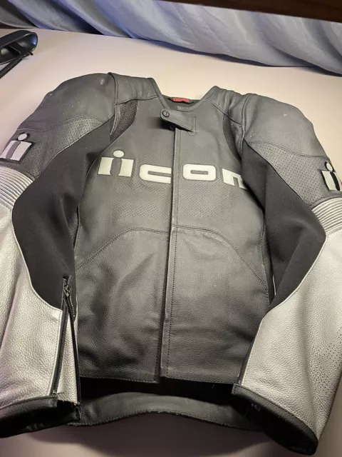 Icon Overlord Leather motorcycle jacket