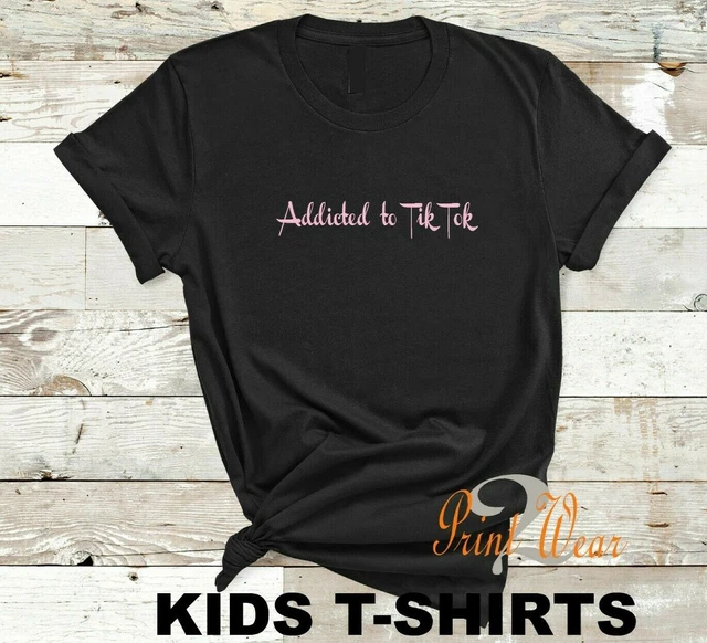 T shirt hotsell tik tok bambina