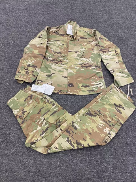 US Army Camo OCP Combat Uniform ACU Multicam Blouse/Trousers Size Small Reg New