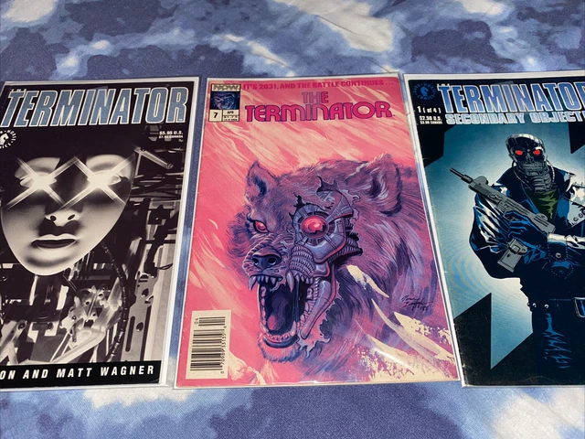 The Terminator comic book lot vintage books set of 3 rare comics