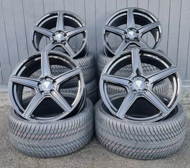 19 Zoll AX7 Alu Felgen für Mercedes CLC CLK CLS Klasse W208 W209 W219 AMG