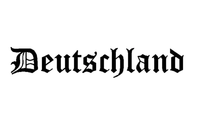 4 Aufkleber Deutschland mit Adler 8 x 5 cm online bestellen