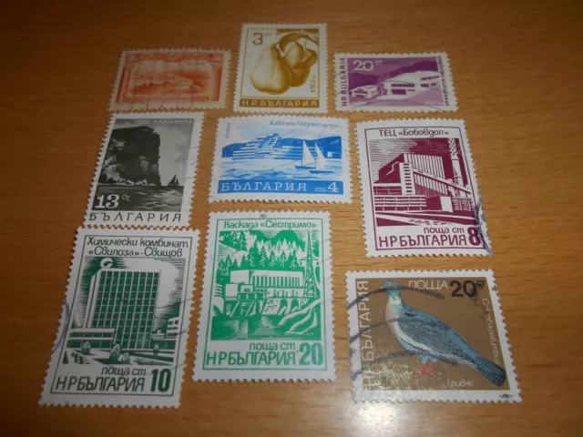 Bulgarien, 1921,1965,1966,1968,1970, verschiedene Michelnummern, gestempelt