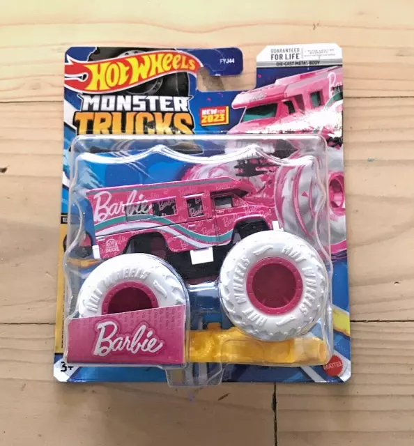 Barbie monster sales truck hot wheels