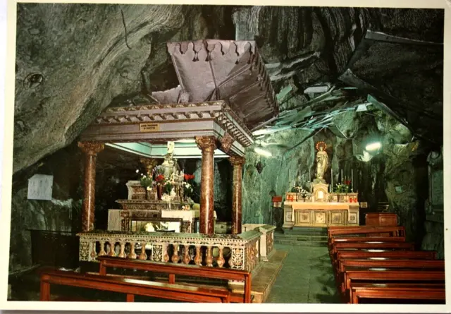Cartolina Palermo Monte Pellegrino Santuario Di Santa Rosalia Sicilia Postcard