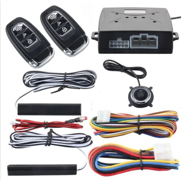 UNIVERSAL REMOTE CENTRAL Locking Kit Keyless Entry Anti-theft Alarm ...