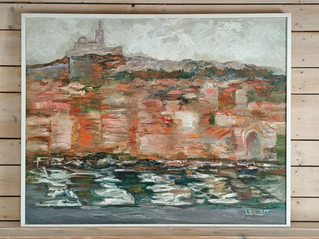 Eugène Claude (1841-1922), Huile Sur Toile