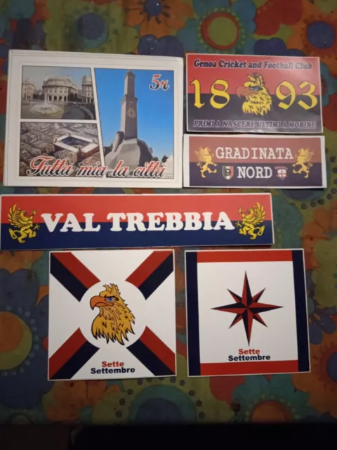 Adesivi Ultras Genoa Ultras Vari