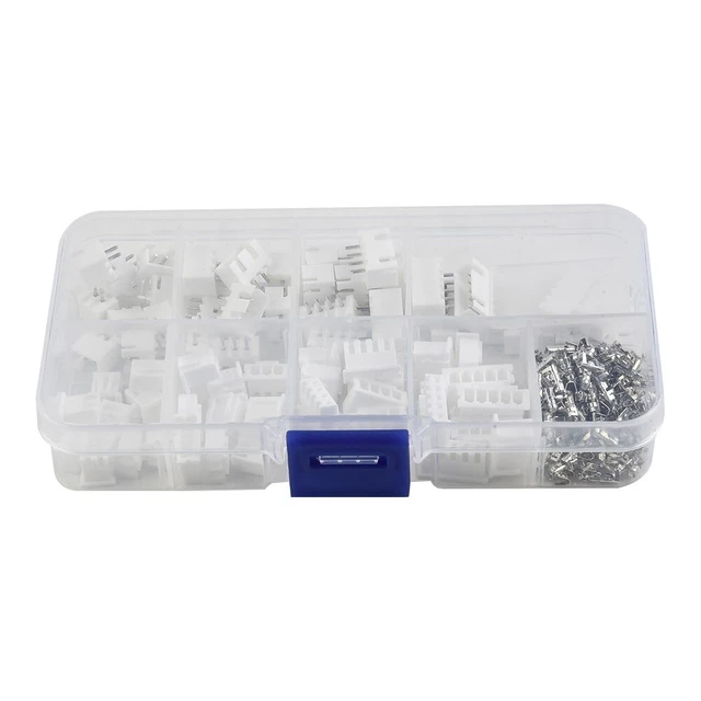 230PCS Jst XH2.54mm 2 3 4 5 Broche Board Connecteurs Prise Mini Miro Mâle Femme