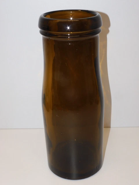 Bouteille D’eau En Verre Balvi Gourami 1,2L - Bouchon Poisson, Couleur Ambre, Borosilicate - Design Original