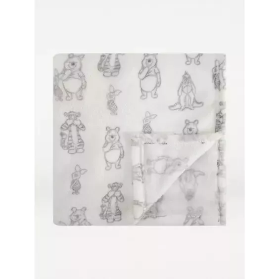 Disney Winnie The Pooh Blanket/Shawl New Born Baby Fleece Throw 70 X 100 CM Gift