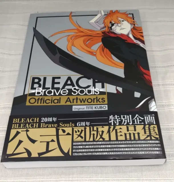 BLEACH Brave Souls Official Artworks Art Book Illustration Used from Japan F/S