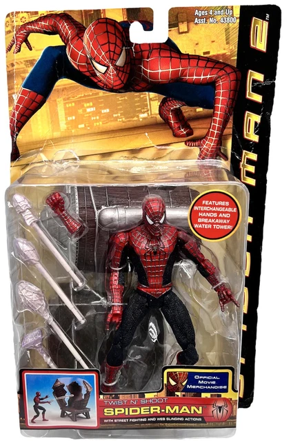 TOYBIZ MARVEL SPIDER-MAN Twist And Shoot SpiderMan Tobey Maguire