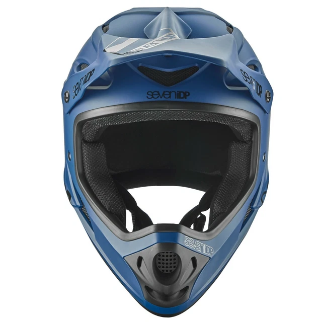 7Idp M1 Vollgesicht Mountainbike/Bmx/Enduro/Ebike Helm Blau Jugend Medium++Verkauf 7