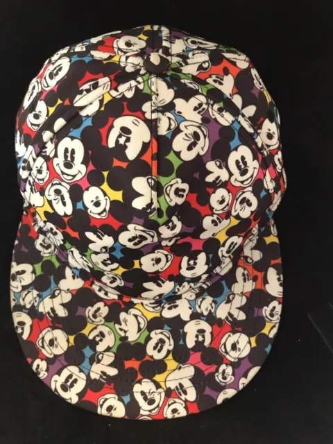 Mickey Mouse Adult Hat Cap Fitted Walt Disney World 57cm