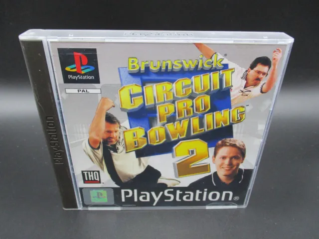 Brunswick Circuit Pro Bowling 2 PS1 Playstation 1 PSX CIB PAL EU Sehr Gut