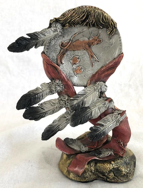 "Fying Shield" Legends  Limited Edition  129/1250 1994 9" Tall