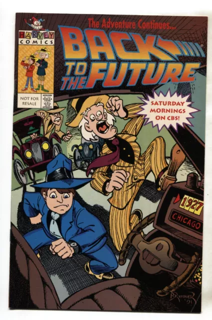 Back To The Future #1--1991--Harvey--comic book--based on TV cartoon