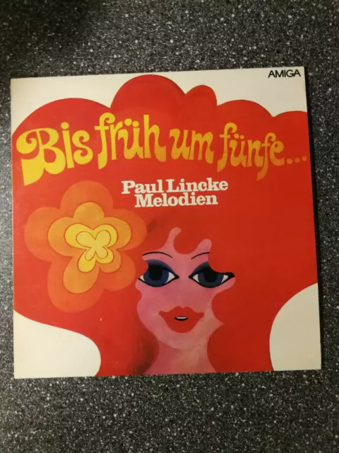 Für Liebhaber: Amiga LP "Bis früh um fünfe.... Paul Lincke Melodien"