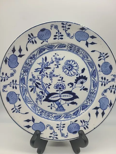 Blue Onion 9" Plate