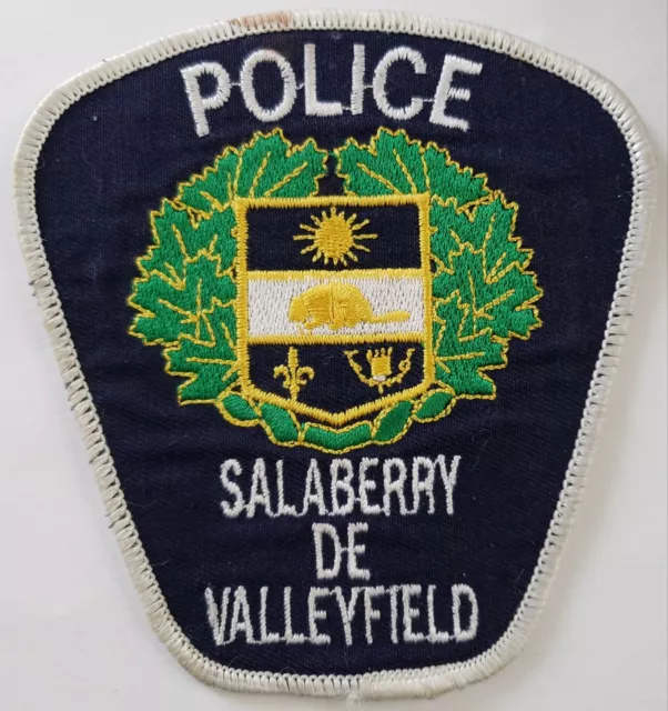 Patch en tissu brodé SALABERRY DE VALLEYFIELD CANADA