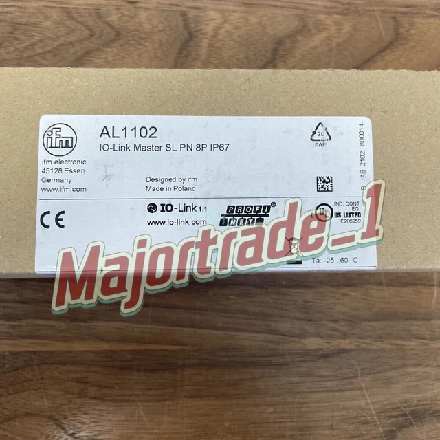 1PC IFM AL1102 AL 1102 IOLINK Master Module New Expedited Shipping